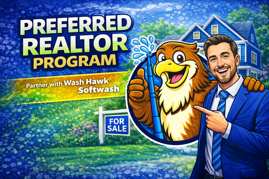 Preferred Realtor Program with Wash Hawk Softwash.