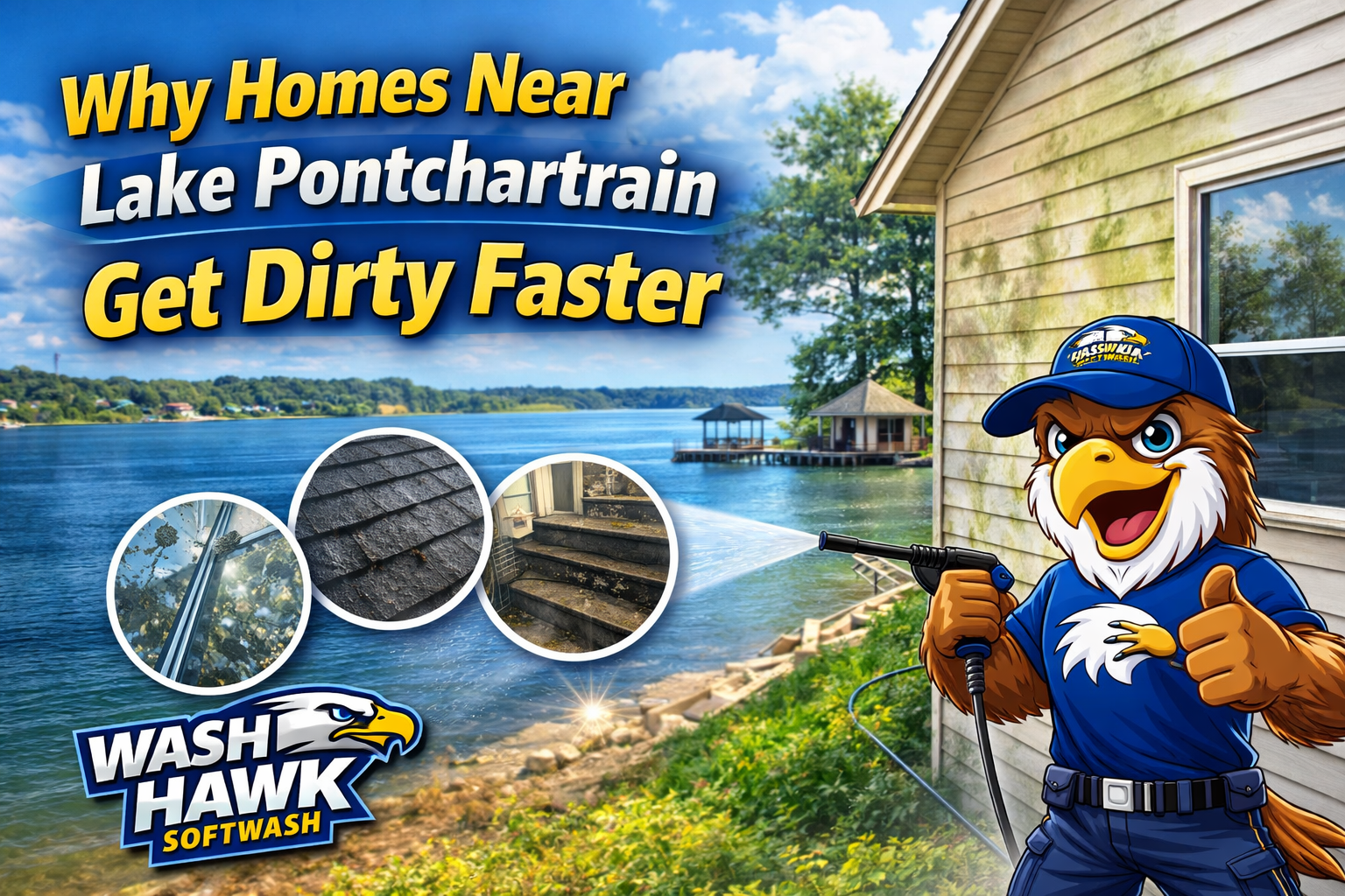 Why Homes Near Lake Pontchartrain Get Dirty Faster