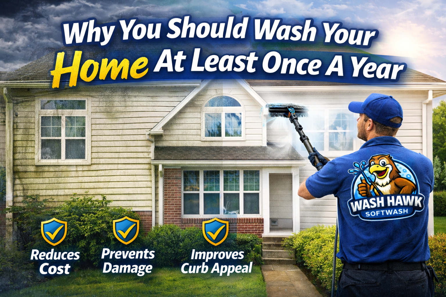 Why You Should Wash Your House at Least Once a Year